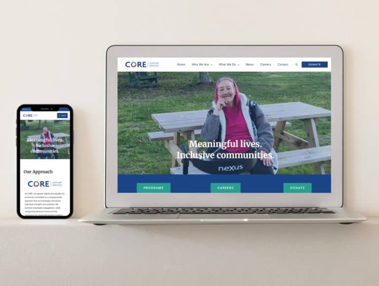core support services mockup