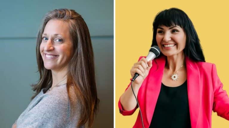 Caryn Gillen and Kimberly Lyall, side by side